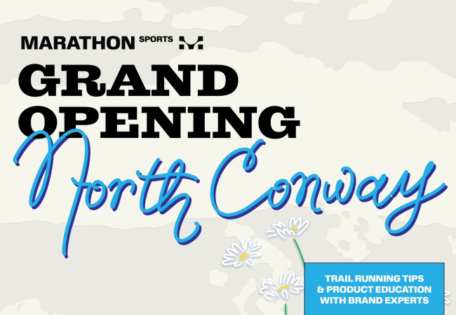 Marathon Sports Grand Opening Website