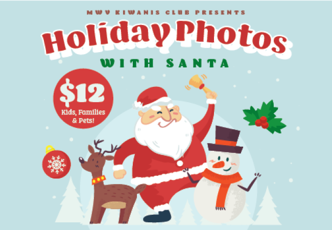 Photos with Santa