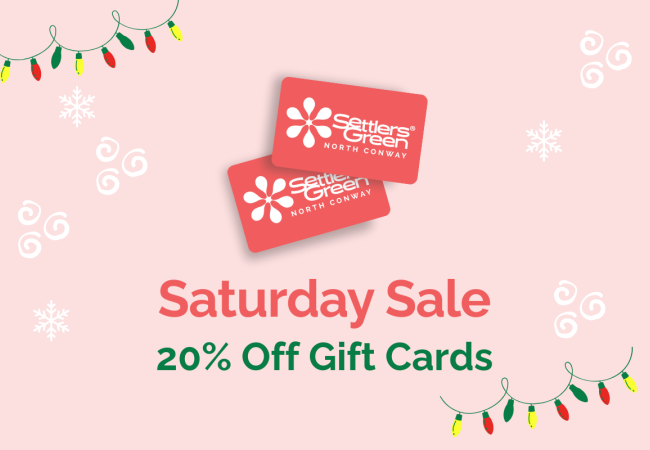 Saturday Sale Settlers Green Gift Card 2000 x 800 px
