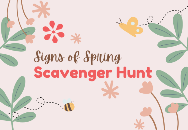 Signs Of Spring Scavenger Hunt
